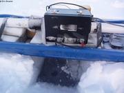 389 Glaciometre au dessus trou de calibration