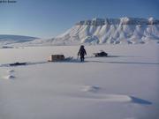 412 Mesure epaisseur banquise fjord Cap Sud