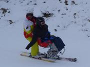 032 Avec Philippe Croizon a ski