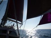 128 Toutes voiles dehors en mer d Iroise