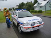 632 Voiture police pour aller a la piscine