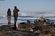 101 Constater l etat des glaces depuis sommet voisin