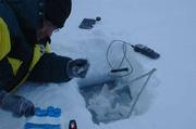 113 Florent echantillonne neige