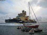 001 Preparatifs Longyearbyen et arrivee brise-glace
