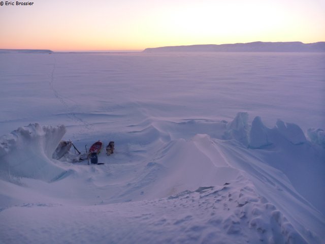 296 Depuis le sommet de notre source de glace