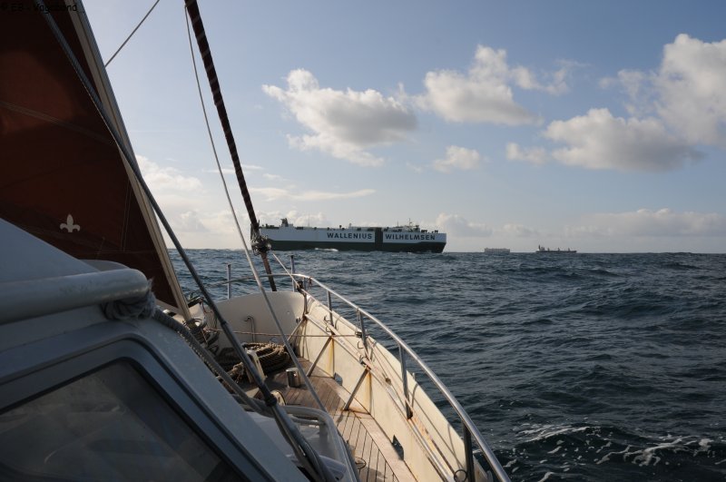 104 Nombreux cargos dans La Manche