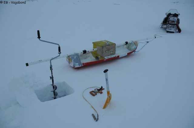 094 Mesures avec glaciometre
