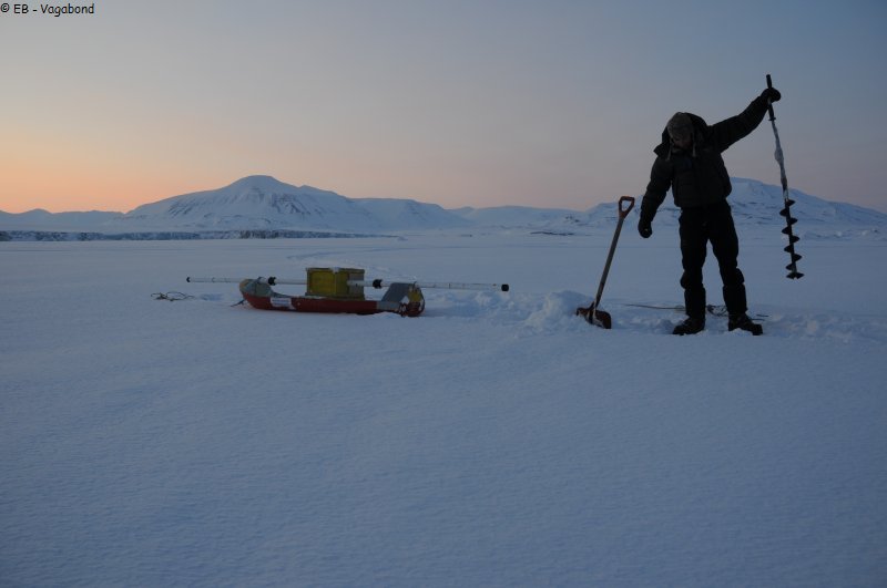 137 Trou calibration glaciometre
