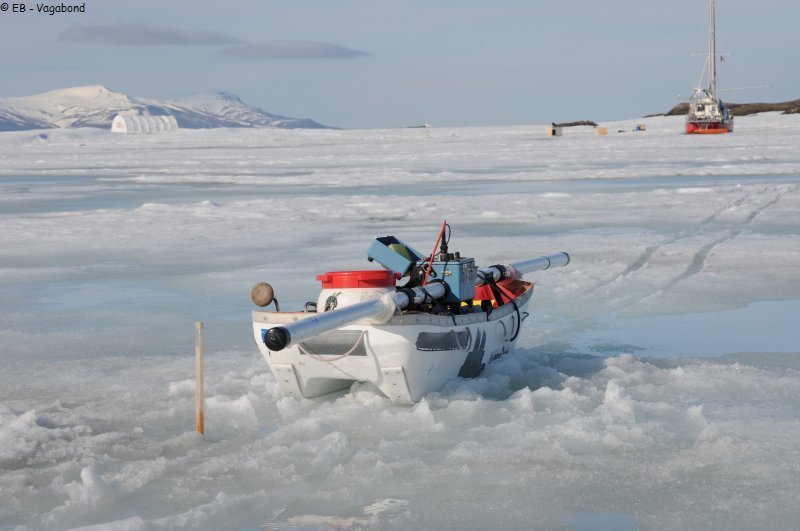 435 Dernieres mesures avec glaciometre